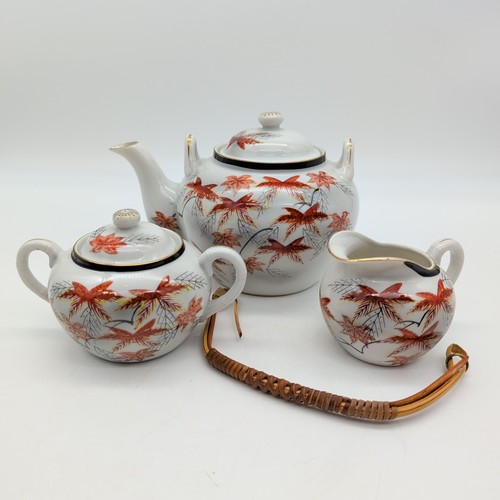 Japanese porcelain teapot - japanese,