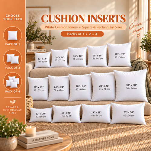 Pack cushion inner 45cm - cushion,