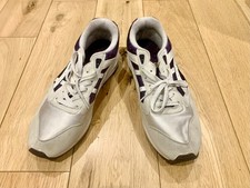 Asics Tiger Gel Saga Trainers White Purple UK10