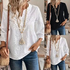 Ladies V-neck Casual Tops