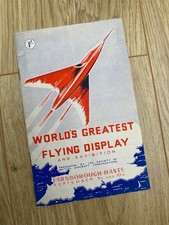 Farnborough Air Show 1950 - illustrated catalogue of the aircraft on show SBAC