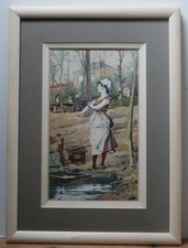 Victorian Watercolour by S.H