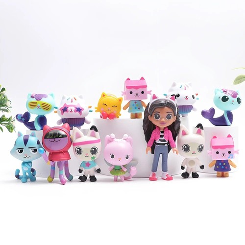 13pcs set gabby dollhouse - 13pcs/set,