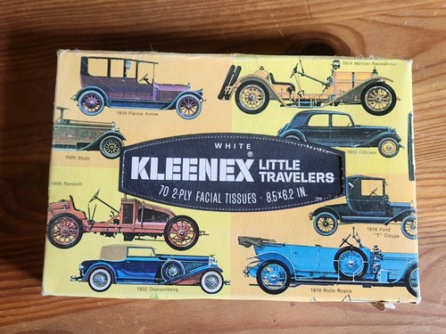 Vintage kleenex tissue box - kleenex,