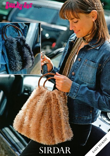 Large and small handbag funky - small,