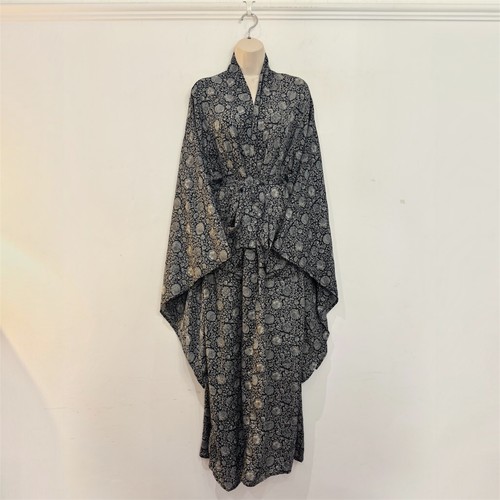 Recycled sari silk - long, kimono