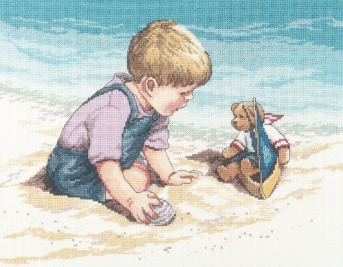 Janlynn seashore fun counted - seashore,