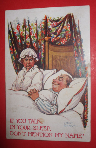 Old fred spurgin comic man - spurgin,