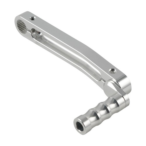 Silver cnc reverse gear shift - silver,