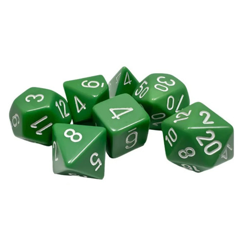 Chessex opaque polyhedral 7 - -,