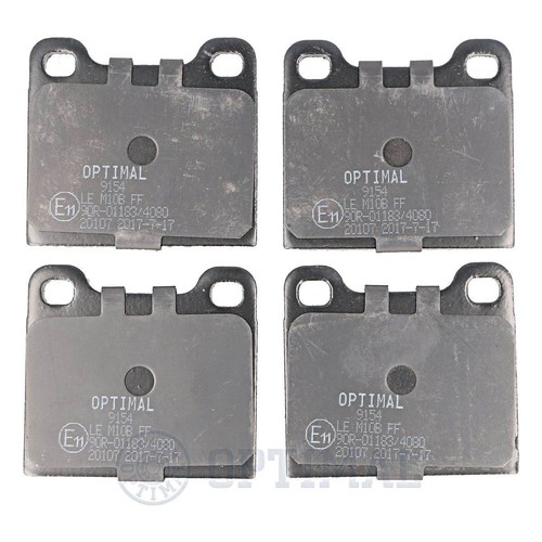 Front disc brake pad set - front,