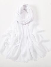 Scarf Cotton Plain Shawl Large Mixed Cotton Head Hijab Islamic Soft Cotton Scarf