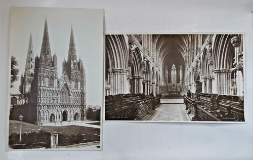 Photos of lichfield - b/w,