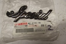YAMAHA SR250 SPECIAL SIDE PANEL BADGE NOS 4G1-21781-00 REF2