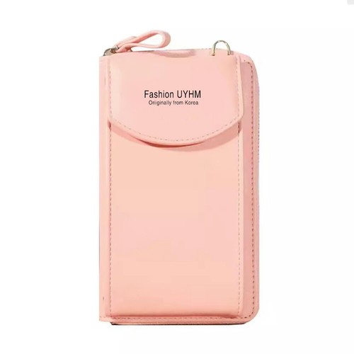 Cross body leather mobile - pu,