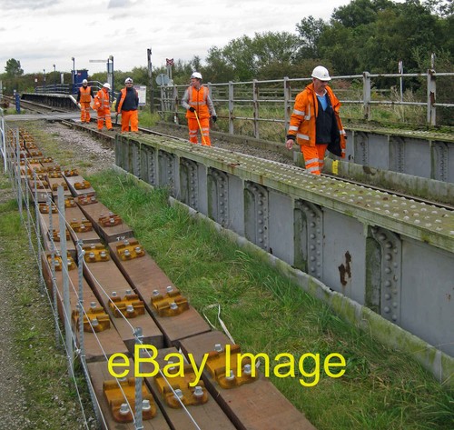 Photo 6x4 track renewal - track, gang