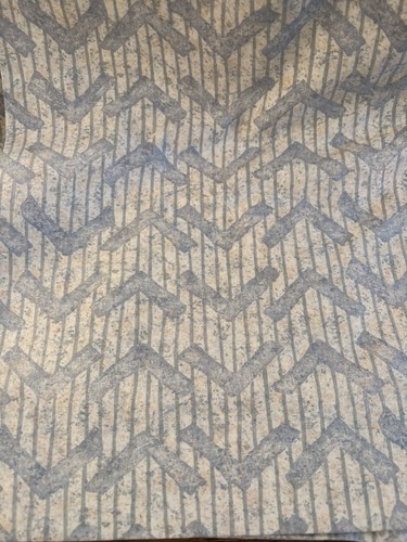 Next curtain chevron - chevron, blue