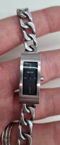 Dkny quartz silver chain like - quartz,
