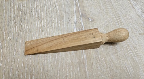 Wooden door stop wedge - wooden,