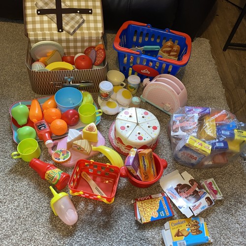 Wooden play food role - food,
