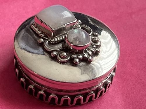 925 silver pill box - 925,