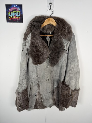 Sheepskin coat mink fur - mink,