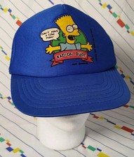 Vintage The Simpsons Bart Simpson Cap 80s 90s Collectible Rare