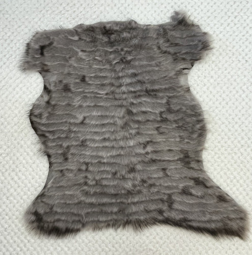 Genuine sheepskin rug grey - rug,