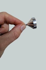 3 x Very Small Silver Metal