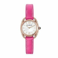 Saint Honore Pink Leather Strap Watch Charisma 7210268AIR-PIN NEW