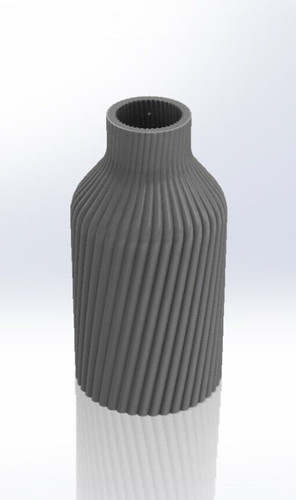 Modern bottle shape printed - shape,