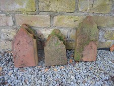 Antique  Terracotta Brick Garden Edging  - 5 pieces   (1033)