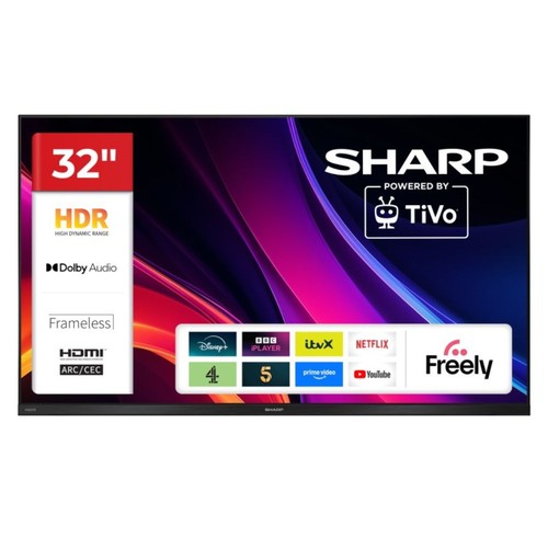 Sharp 32he2045k frameless hdmi - sharp,