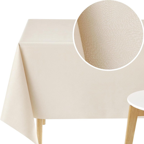 Pvc wipe clean tablecloth - clean,