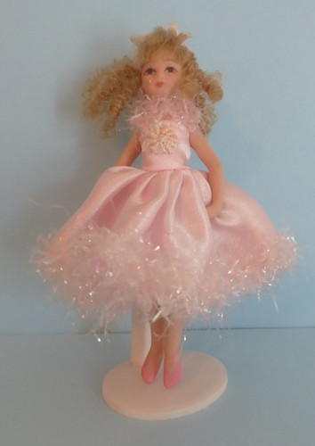 Pretty china ballerina doll - ballerina,