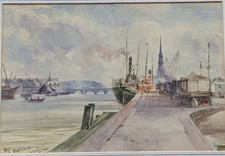 Antique Original watercolour