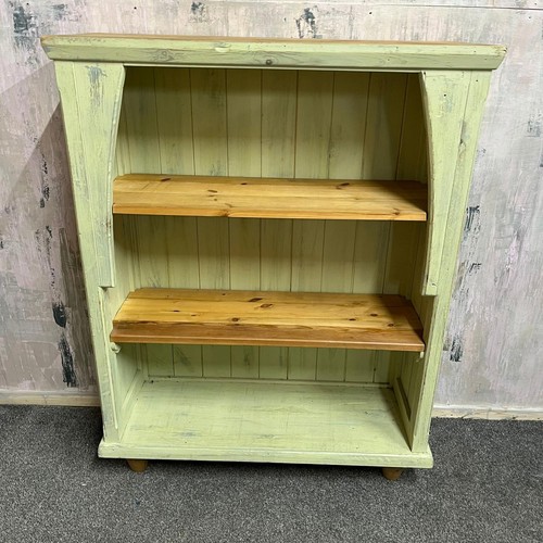 Rustic pine bookcase shelves - rustic, 2