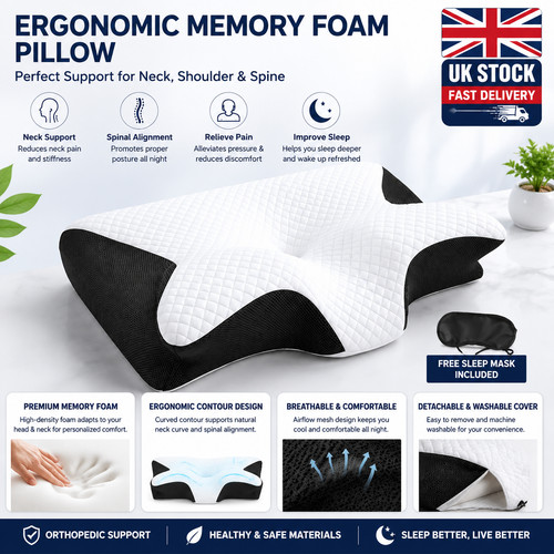 Orthopedic memory foam - memory, pillow