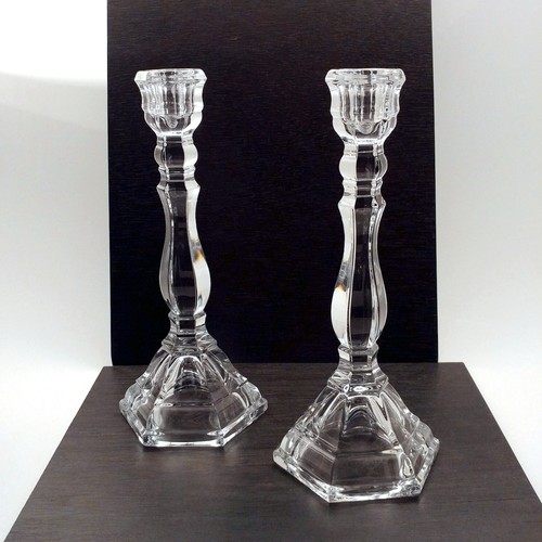 Tiffany crystal candlesticks - tiffany,