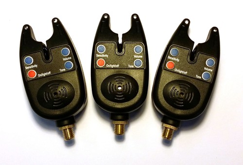 Fishing bite alarms - 3,