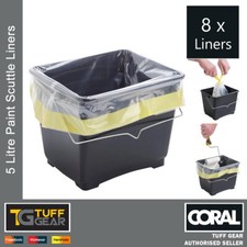 8 x Coral Trade 5 Litre Paint