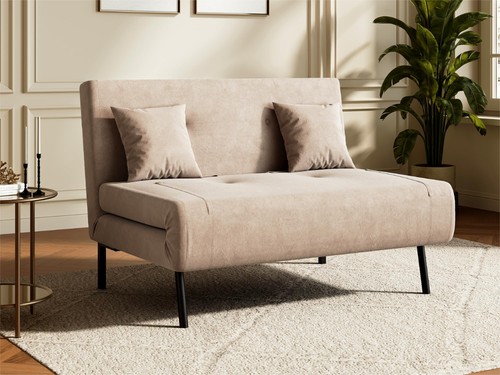 Sofa bed 120cm - 120cm, with