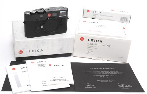 Leica ttl black - m6, paint