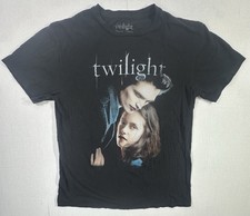 Twilight Movie T-Shirt Edward Bella Graphic Black 2XL 2023 Lionsgate