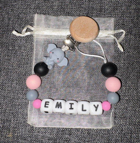 Personalised dummy clip - clip, holder