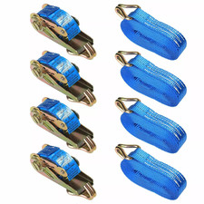 Ratchet Straps Tie Down 4 x