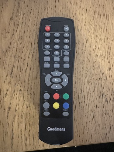 Goodmans gd11fvzs1 remote - gd11fvzs1,
