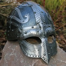 Medieval warrior battle mask - medieval,