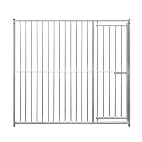 Dog run panels with - run, door