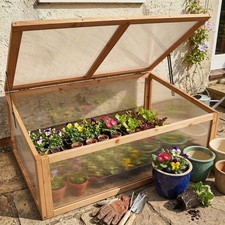 Wooden cold frame - wooden, mini